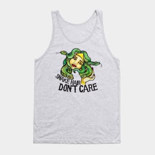 Snake Hair Don't Care Medusa Tank Top